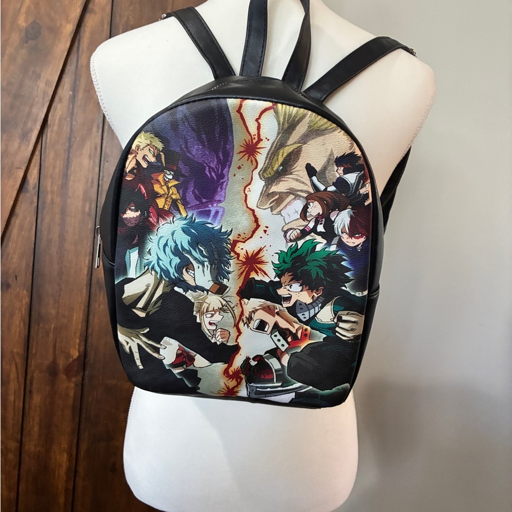 RARE MY HERO ACADEMIA VILLAIN CLASH BATTLE LIMITED EDITION MINI BACKPACK - NWOT